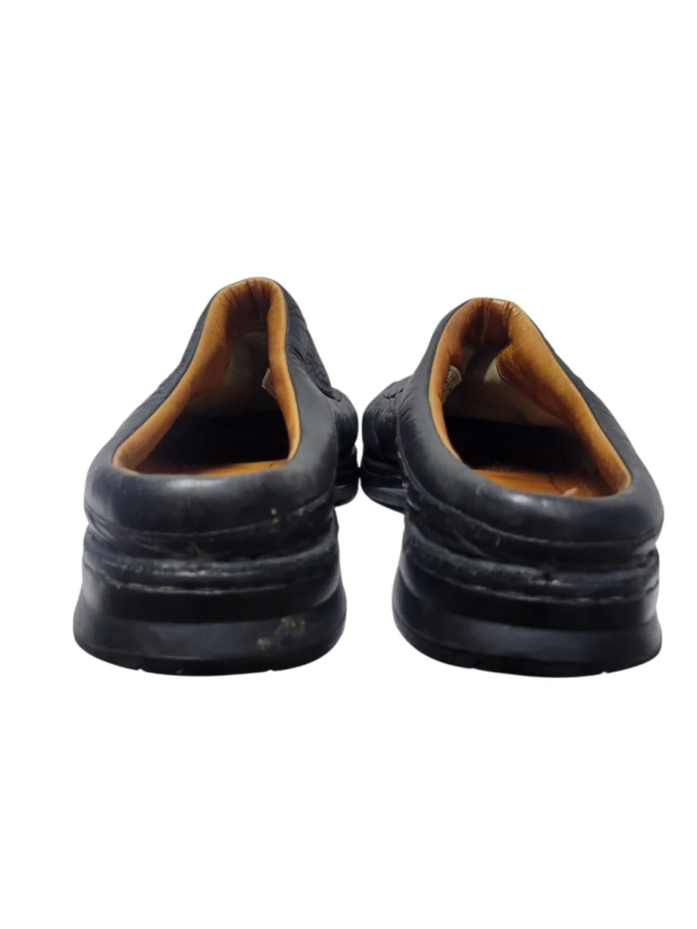 UGG Australia SN5526 Black Clog slip-on Leather Sandals Shoes Size 13 Men's